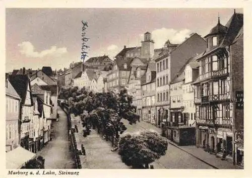 AK / Ansichtskarte  MARBURG__LAHN Steinweg