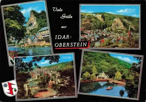 AK / Ansichtskarte  Idar-Oberstein_Jdar-Oberstein Teilansichten Panorama