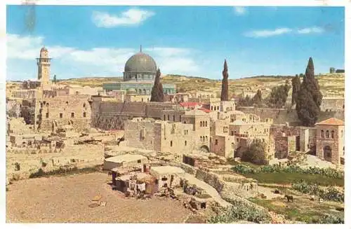 AK / Ansichtskarte  Jerusalem__Yerushalayim_Israel View of the Place of the Temple