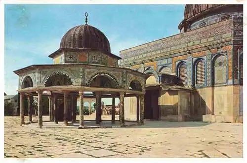 AK / Ansichtskarte 73968729 Jerusalem__Yerushalayim_Israel Dome of the Chain and East Porch of the Dome of the Rock