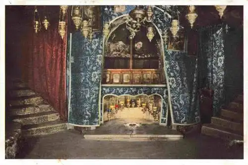 AK / Ansichtskarte  Bethlehem__Yerushalayim_Israel Grotto of the Nativity Geburtsgrotte