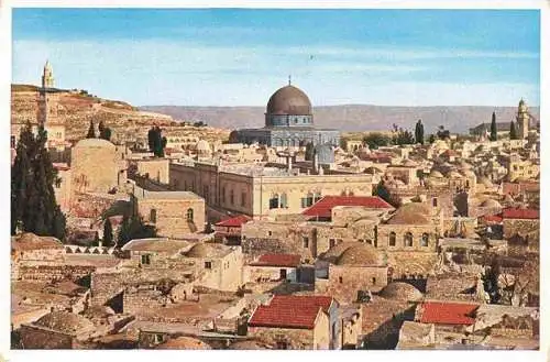 AK / Ansichtskarte  Jerusalem__Yerushalayim_Israel View from Damascus Gate towards south-east