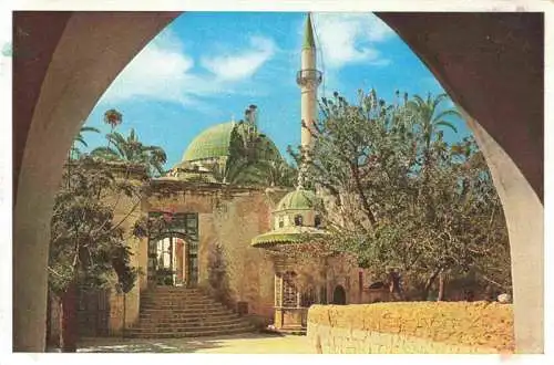 AK / Ansichtskarte  Acre_Akkon_Akka_Israel Entrance to Jezzár Pasha Mosque