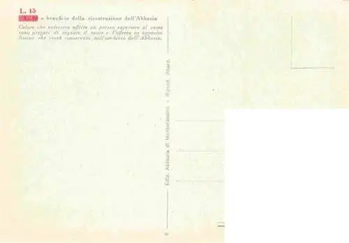 AK / Ansichtskarte  Montecassino_Cassino_IT Portale della Sagrestia