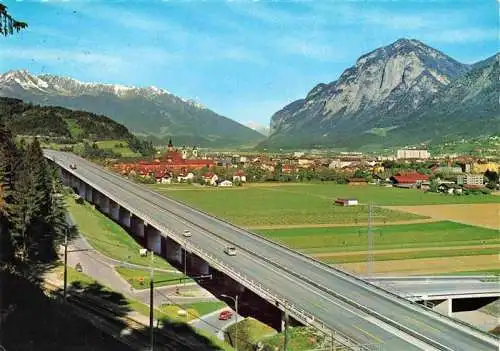 AK / Ansichtskarte 73968836 Brenner_Brennero_Suedtirol_IT Brenner Autobahn mit Patschbergbruecke 