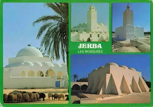 AK / Ansichtskarte  Jerba_Djerba_Tunesie Les Mosquées Moscheen