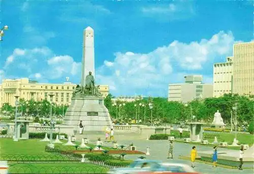 AK / Ansichtskarte  Manila__Philippines Rizal Park Monument Dr. Jose Rizal