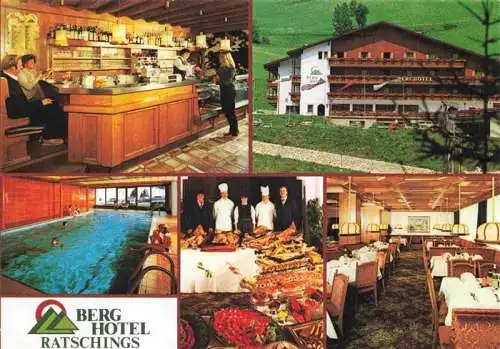 AK / Ansichtskarte  Ratschings_Racines_Suedtirol_IT Berghotel Restaurant Buffet Theke Hallenbad