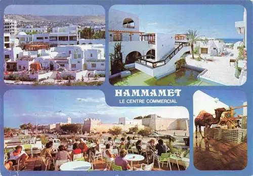 AK / Ansichtskarte 73968891 Hammamet_Tunesie Le Centre Commerical Hotel Restaurant