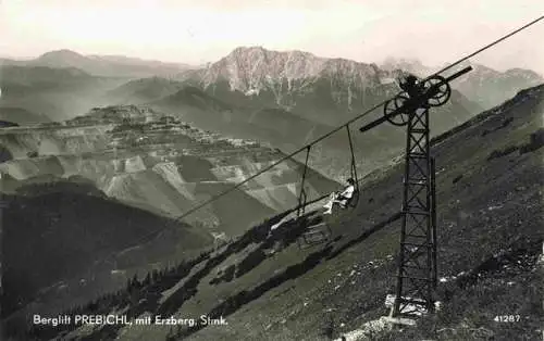 AK / Ansichtskarte  Erzberg_Steiermark_AT Berglift Prebichl