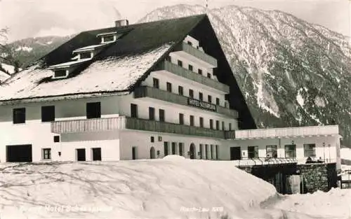 AK / Ansichtskarte 73968972 Brand__Vorarlberg_AT Hotel Schesaplana