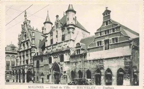 AK / Ansichtskarte 73968982 Malines_Mechelen_Flandre_Belgie Hotel de Ville