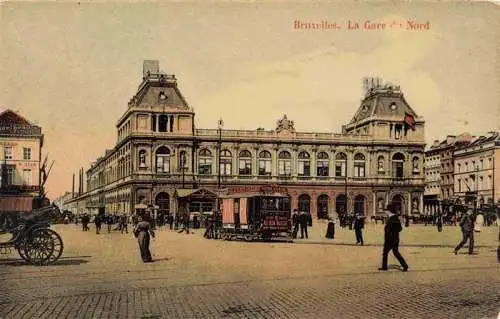 AK / Ansichtskarte  BRUXELLES_Bruessel_Brussels La Gare du Nord