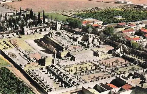 AK / Ansichtskarte  Tebessa_Algerie Vue aerienne sur les Ruines Remaines de la Basilique