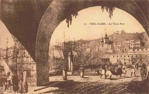 AK / Ansichtskarte  ALGER_Algier_Algerie Le Vieux Port