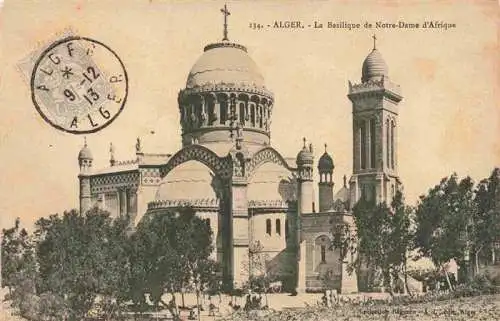 AK / Ansichtskarte  ALGER_Algier_Algerie La Basilique de Notre Dame d'Afrique