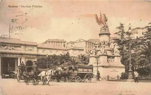 AK / Ansichtskarte  GENOVA_Genua_Liguria_IT Stazione Principe