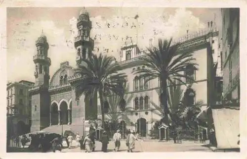 AK / Ansichtskarte  ALGER_Algier_Algerie La Cathedrale et le Palais du Gouverneur