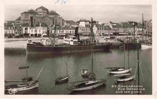 AK / Ansichtskarte  Concarneau_29_Finistere Vue generale sur les Quais