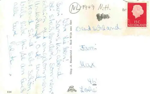 AK / Ansichtskarte  WIJK__AAN_ZEE_Wyk_NL Zuiderbad Strandgenoegens Strandleven Strandpaviljoen