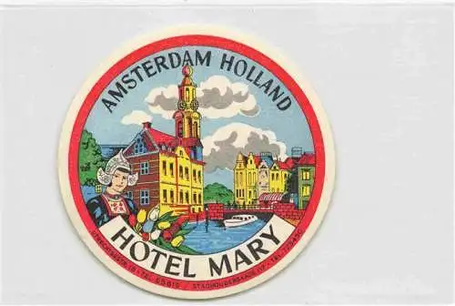 AK / Ansichtskarte  Amsterdam__NL Hotel Mary