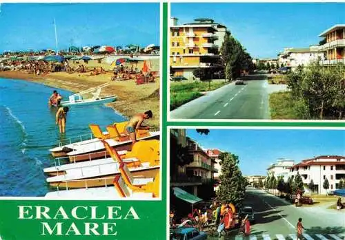 AK / Ansichtskarte 73969218 Eraclea_Mare Strand Ortsstrassen