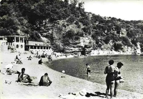 AK / Ansichtskarte  BUDVA_Montenegro Strandpartie