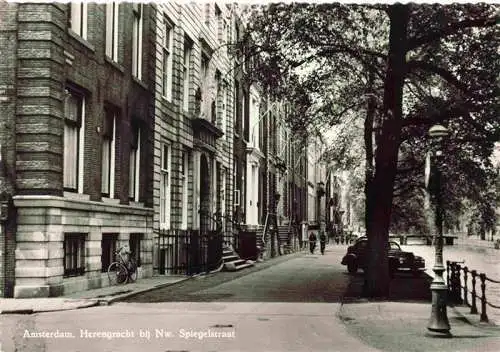 AK / Ansichtskarte  Amsterdam__NL Herengracht bij Nw Spiegelstraat