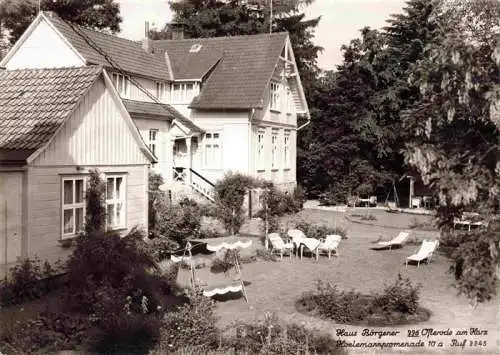 AK / Ansichtskarte  Osterode__Harz Haus Boergener