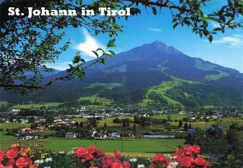 AK / Ansichtskarte 73969304 St_Johann_Tirol_AT Panorama Blick zum Kitzbueheler Horn