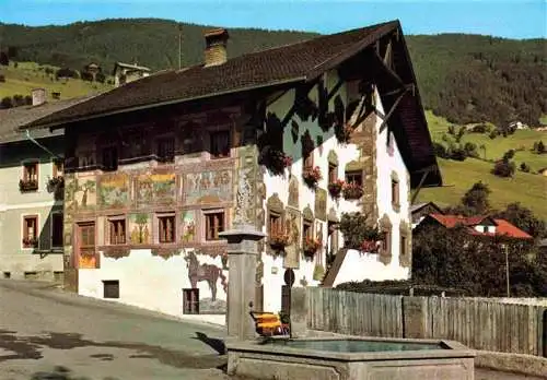 AK / Ansichtskarte  Wenns_Pitztal_Tirol_AT Platzhaus Fassadenmalerei