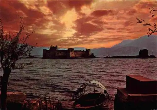 AK / Ansichtskarte  Cannero_Riviera_Lago_Maggiore_IT Uferpartie am See Abendstimmung