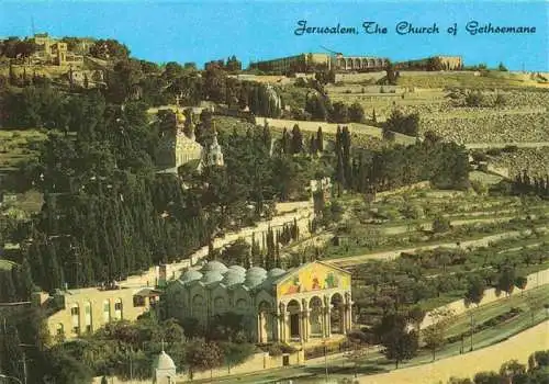 AK / Ansichtskarte  Jerusalem__Yerushalayim_Israel Church of Gethsemane