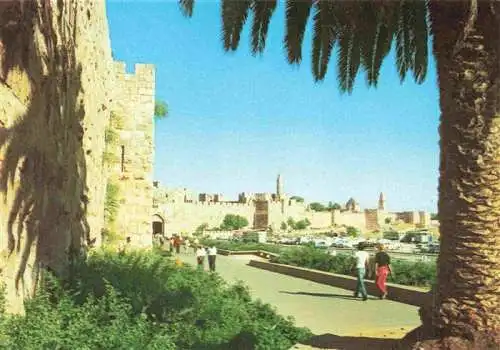 AK / Ansichtskarte 73969350 Jerusalem__Yerushalayim_Israel Jaffa Gate and the Citadel Jaffa Tor