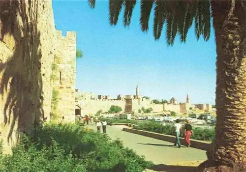 AK / Ansichtskarte  Jerusalem__Yerushalayim_Israel Jaffa Gate and the Citadel Jaffa Tor