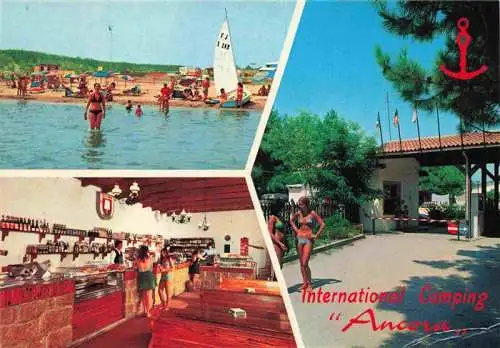 AK / Ansichtskarte  Lido_Scacchi_IT International Camping Ancora Restaurant Strand