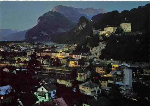 AK / Ansichtskarte 73969382 KUFSTEIN_Tirol_AT Panorama Festung Kaisergebirge Nachtaufnahme