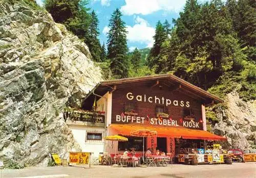 AK / Ansichtskarte  Weissenbach_Ahrntal_Bozen_Suedtirol_IT Buffet Stueberl Kiosk am Gaichtpass