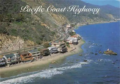AK / Ansichtskarte 73969404 California_US-State Pacific Coast Highway aerial view
