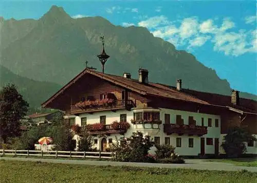 AK / Ansichtskarte 73969410 Walchsee_Tirol_AT Fremdenheim Schusterbauer Alpen