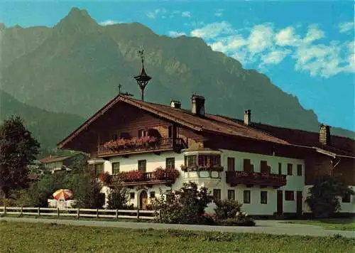 AK / Ansichtskarte  Walchsee_Tirol_AT Fremdenheim Schusterbauer Alpen