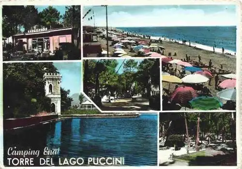 AK / Ansichtskarte 73969413 Torre_del_Lago_Puccini_Toscana_IT Camping Enat Spiaggia