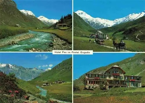 AK / Ansichtskarte  Sils_Baselgia_GR Hotel Fex im Fextal Engadin Alpen