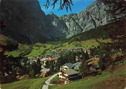 AK / Ansichtskarte  Leukerbad_Loueche-les-Bains_VS Panorama Blick gegen Gemmipass