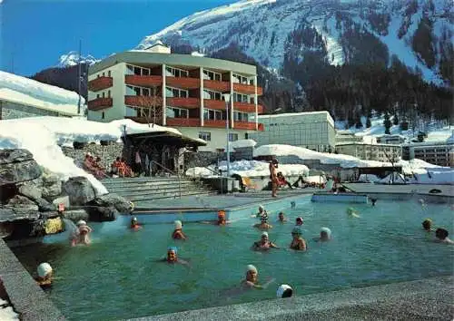 AK / Ansichtskarte  Leukerbad_Loueche-les-Bains_VS Thermal Freiluftbaeder