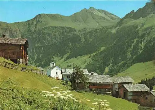 AK / Ansichtskarte  Leis_Bad-Vals Panorama Bergdorf mit Kirche