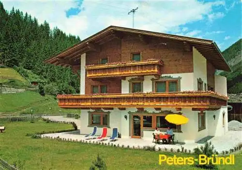 AK / Ansichtskarte 73969477 Neustift__Stubaital_Tirol_AT Pension Peters-Bruendl