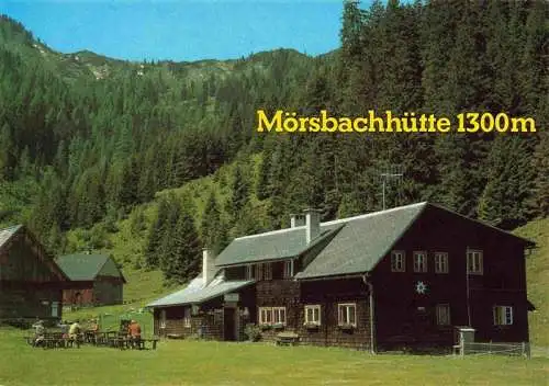 AK / Ansichtskarte 73969478 Donnersbachwald_Steiermark_AT Ausflugs- und Wanderziel Moersbachhuette