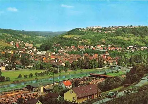 AK / Ansichtskarte  Niedernhall_BW Panorama mit Siedlung Giebelheide