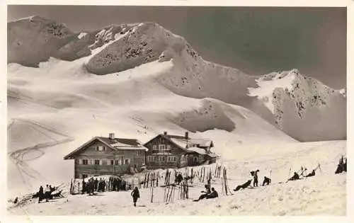 AK / Ansichtskarte  Schwarzwasserhuette_1651m_Vorarlberg_AT Schoenstes Skigebiet des Kleinwalsertals